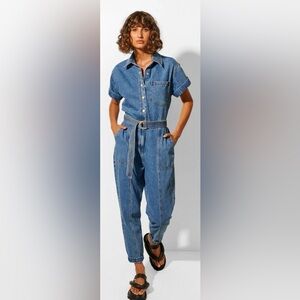 Kivari Denim Tahlia Boilersuit(Jumpsuit)